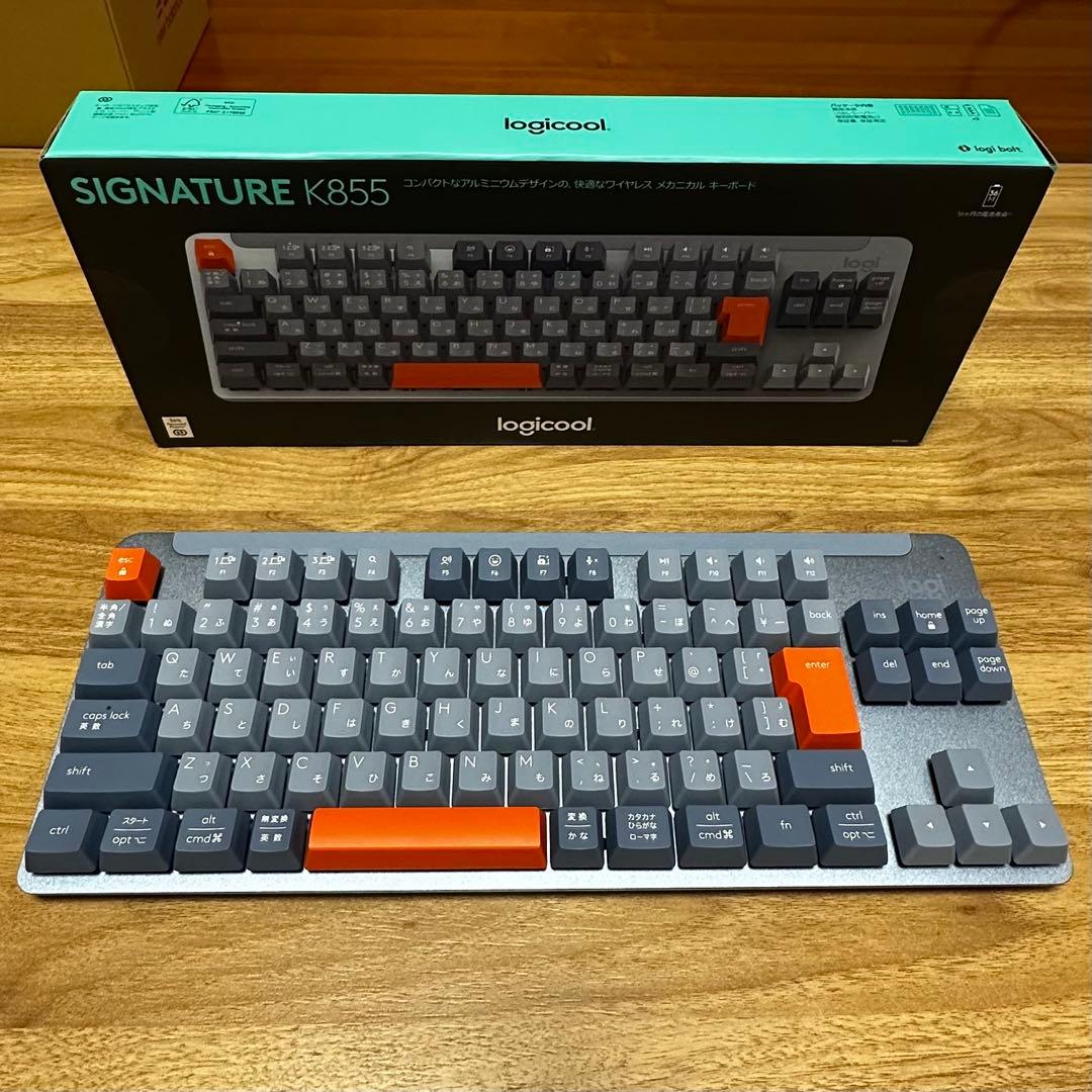 ロジクール SIGNATURE K855 （使用期間5分）