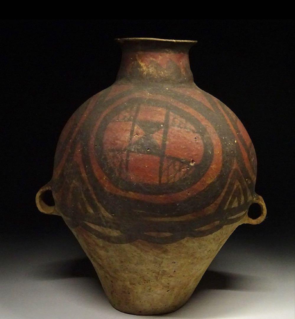 彩文土器 彩陶 新石器時代 アンダーソン土器 中国 発掘 出土 骨董 古美術