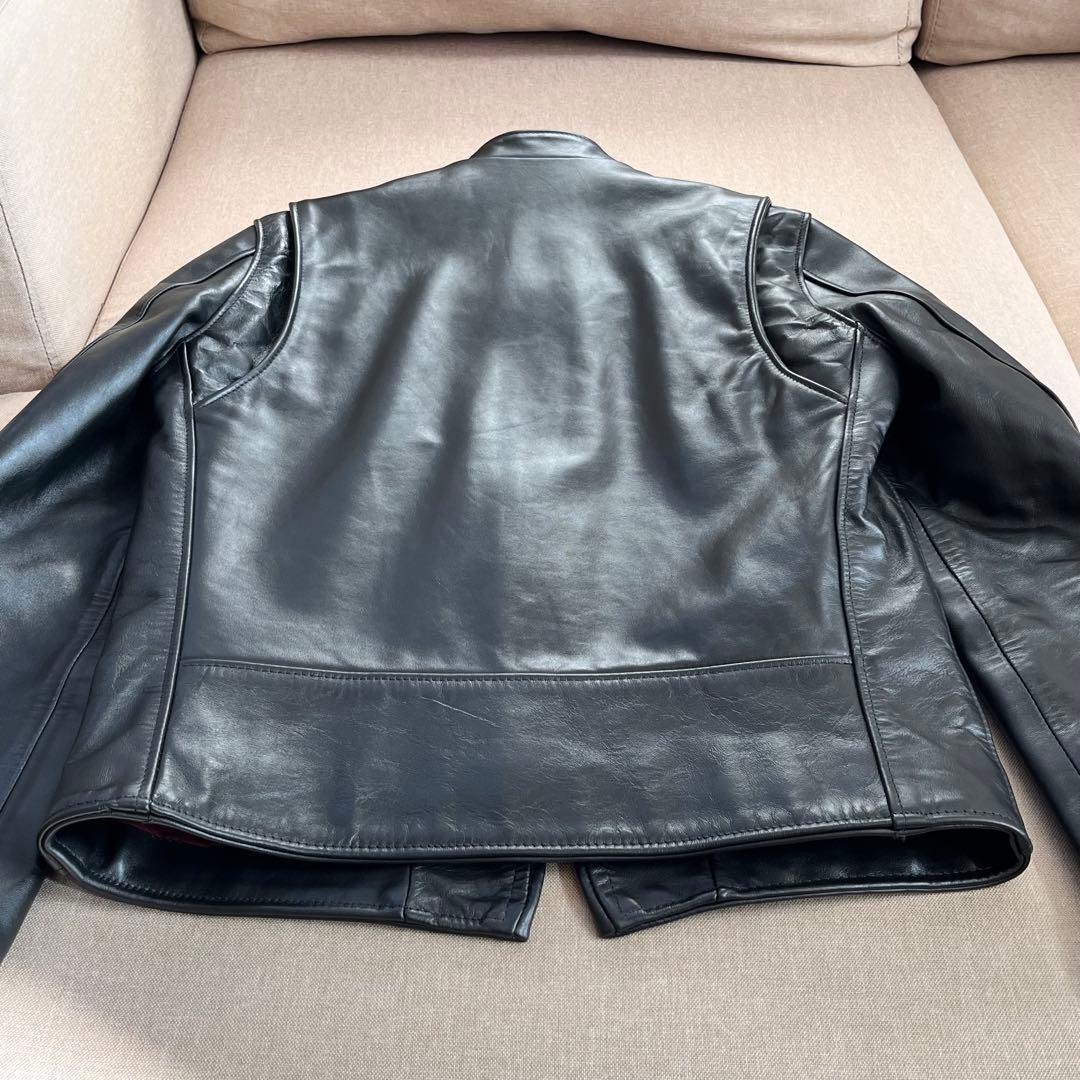 美品！36 Schott 641XXHホースハイド 家着用のみシングルライダース