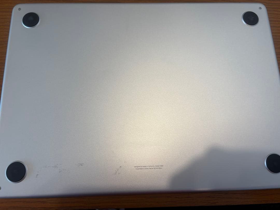 Apple MacBook13(英字キーボード) シルバー