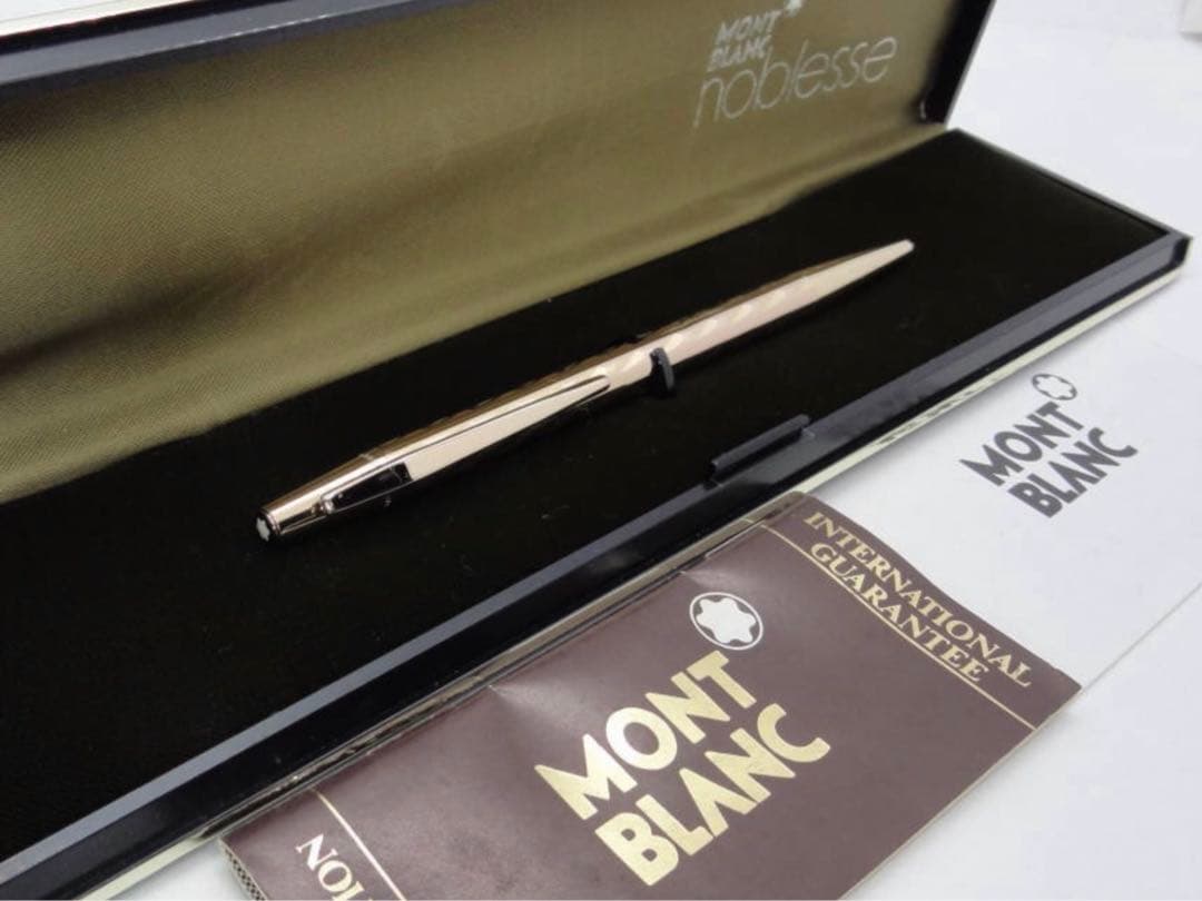 絶対手にしたい幻の限定品入手困難特別彫金★金運上昇の総金張1900番台モンブラン