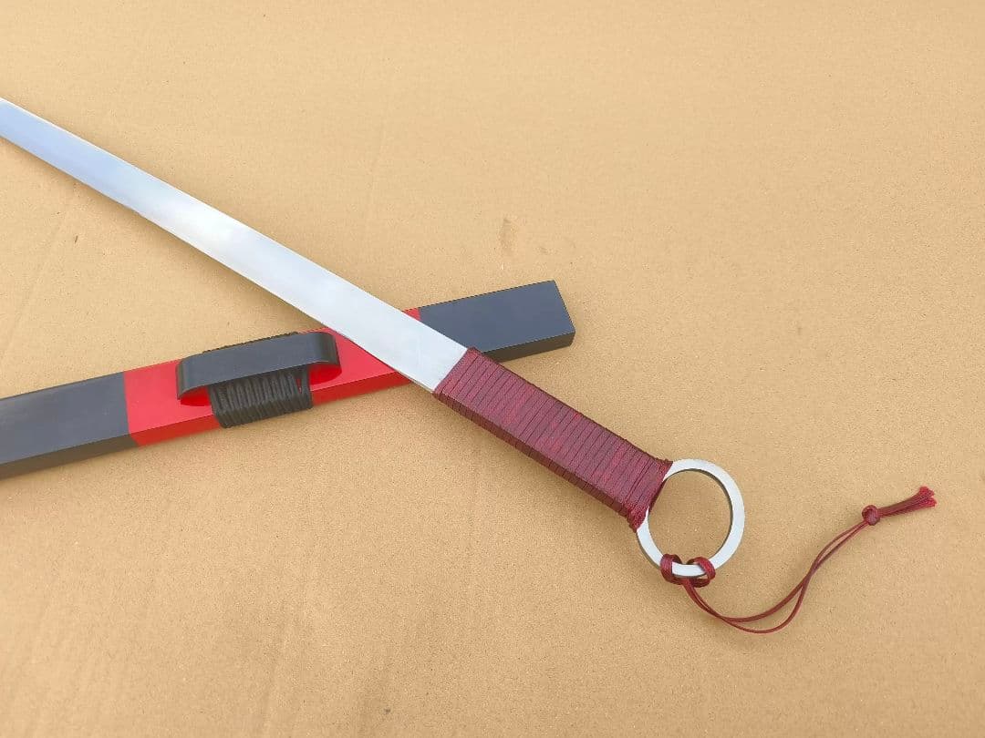 汗血環頭刀 超軽量 古兵器 武具 冷兵器 刀装具 手鍛造打 高級本格居合刀