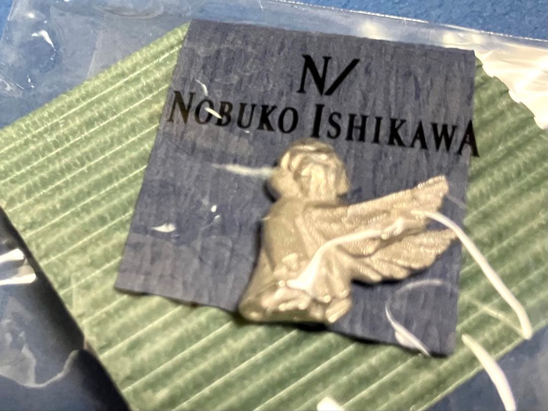 新品 石川暢子 シルバー製 ブローチ ジュエリー アクセサリー