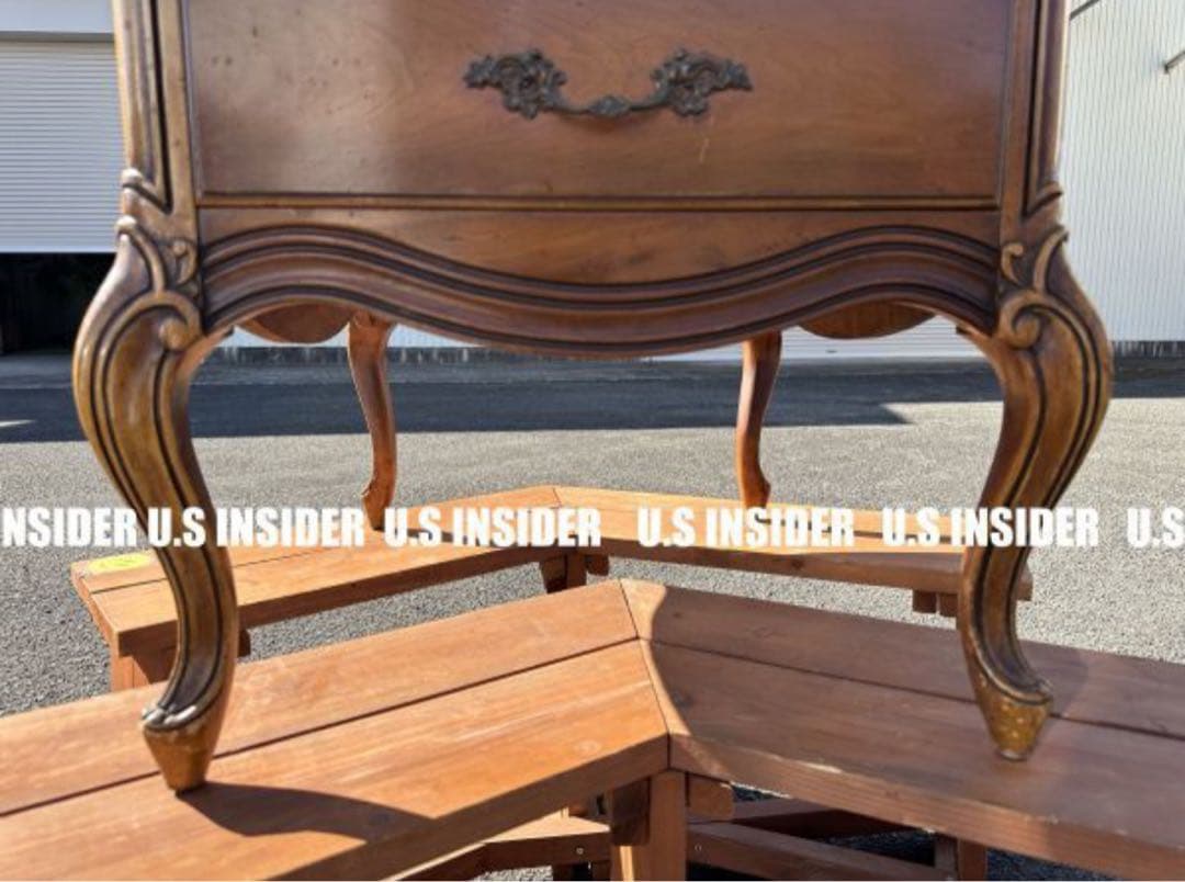 ケ*ン様 木製キャビネット / 猫足　アメリカンアンティーク家具