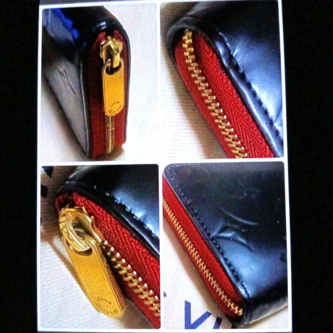 【正規品】鑑定済／ルイヴィトンLVヴェルニパース／フランス製／