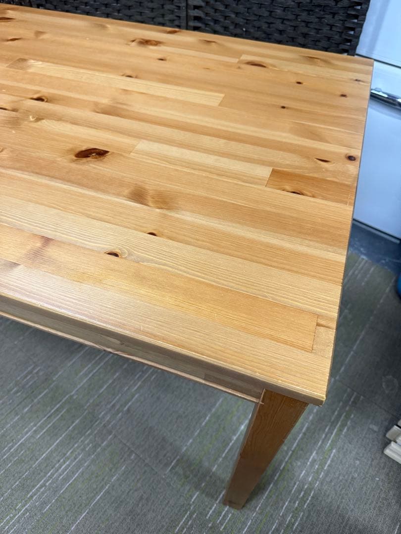 【洗浄消毒作業済】IKEA ダイニングテーブル　チェア3脚　ヨックモック