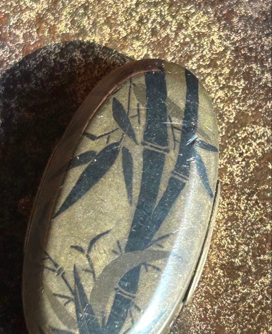 刀装具　竹林　竹　武具　日本刀　骨董　アンティーク　コレクション