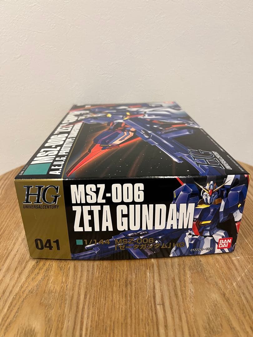 【新品未開封】MSZ-006 ZETAGUNDAM HG Zガンダム