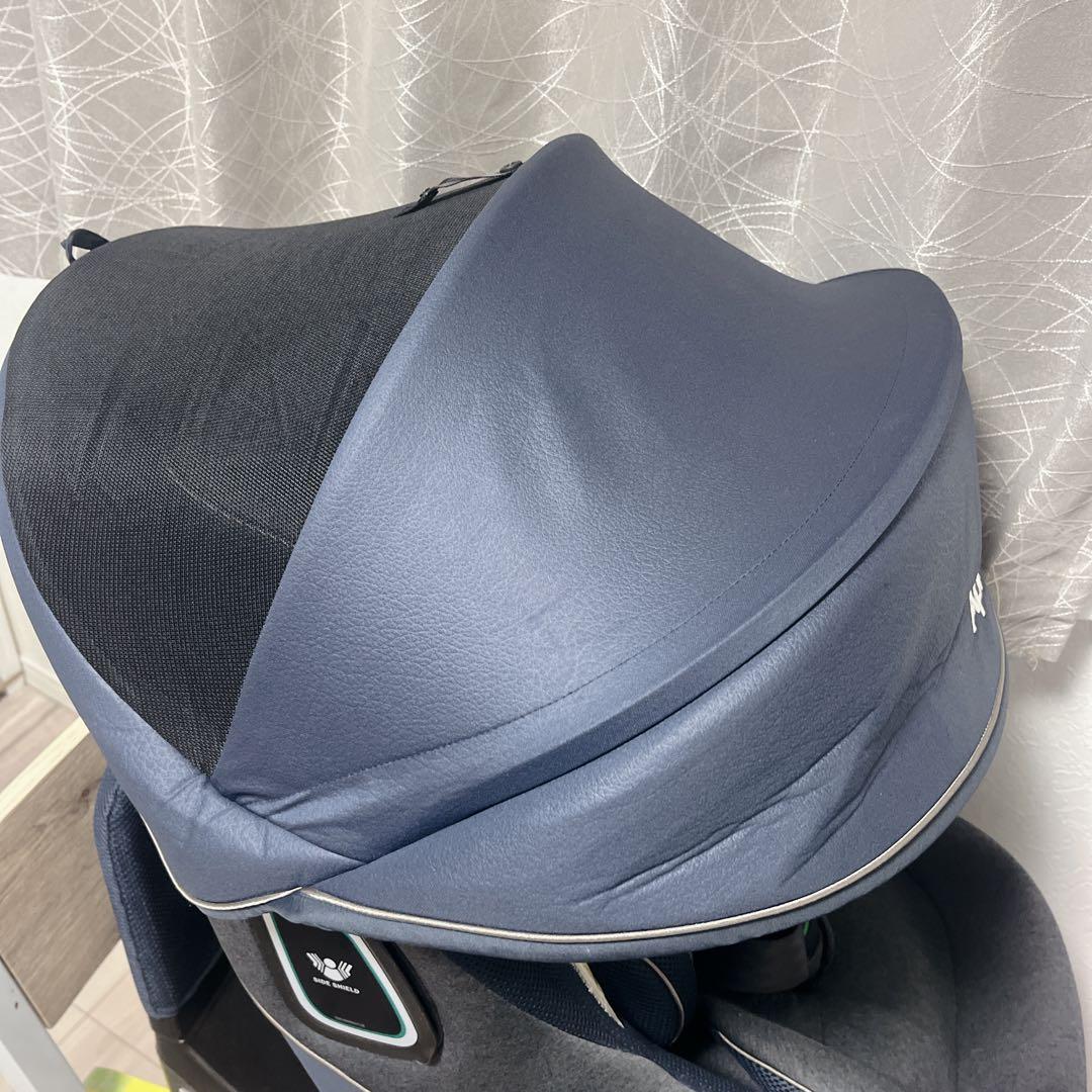 最上位✨訳アリ アップリカクルリラプラス360°セーフティ 紺 チャイルドシート