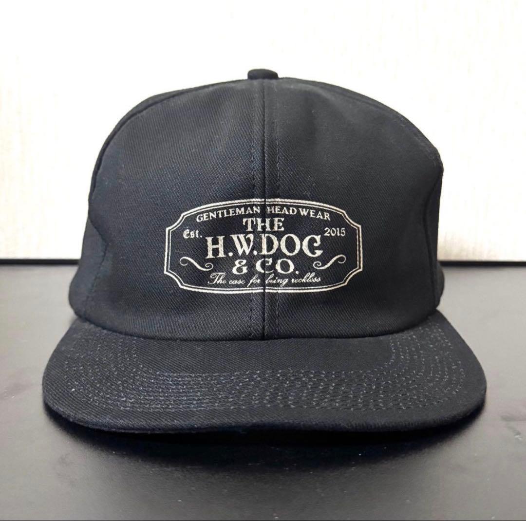 THE H.W.DOG & CO. トラッカーキャップ ブラック アメカジ 38