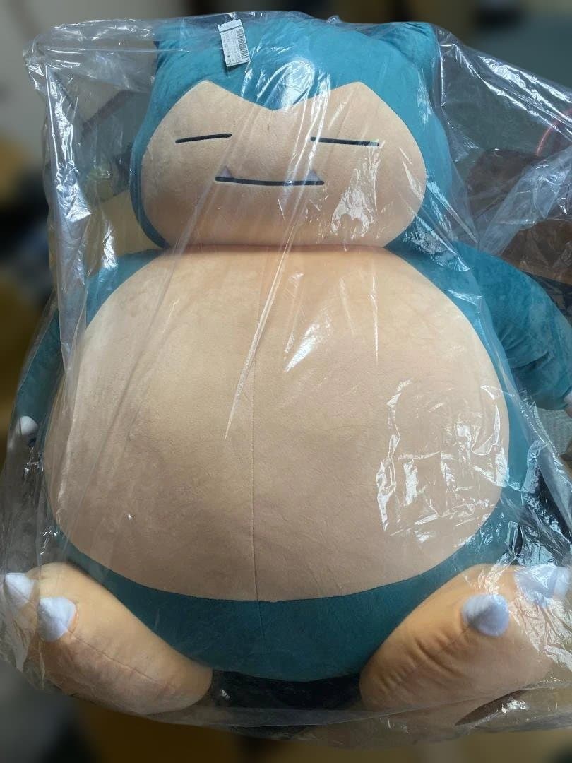 【激レア・美品】ポケモンセンター限定 受注生産 特大カビゴン ぬいぐるみ タグ付