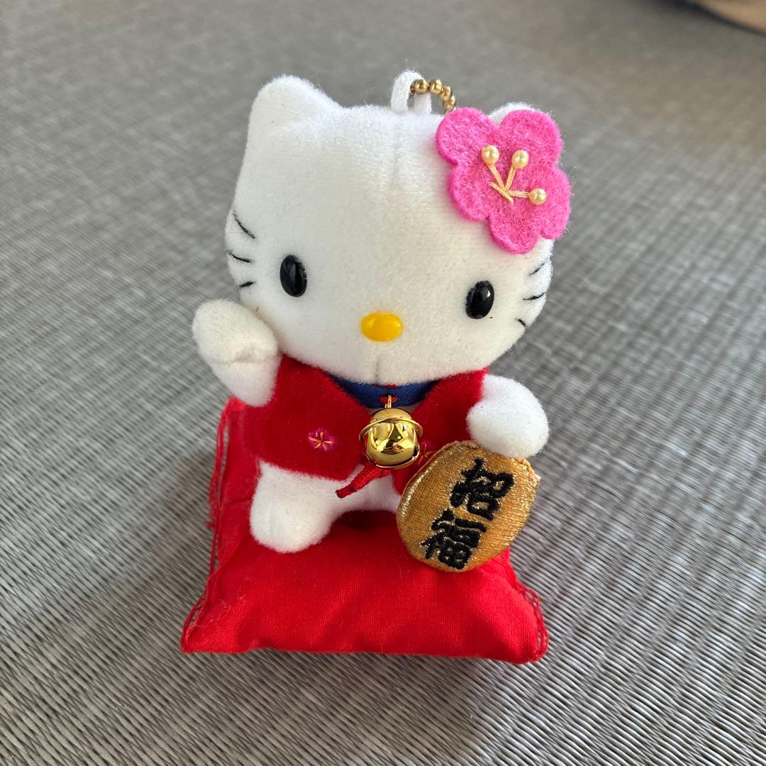 ハローキティ 和風ぬいぐるみ 約15cm