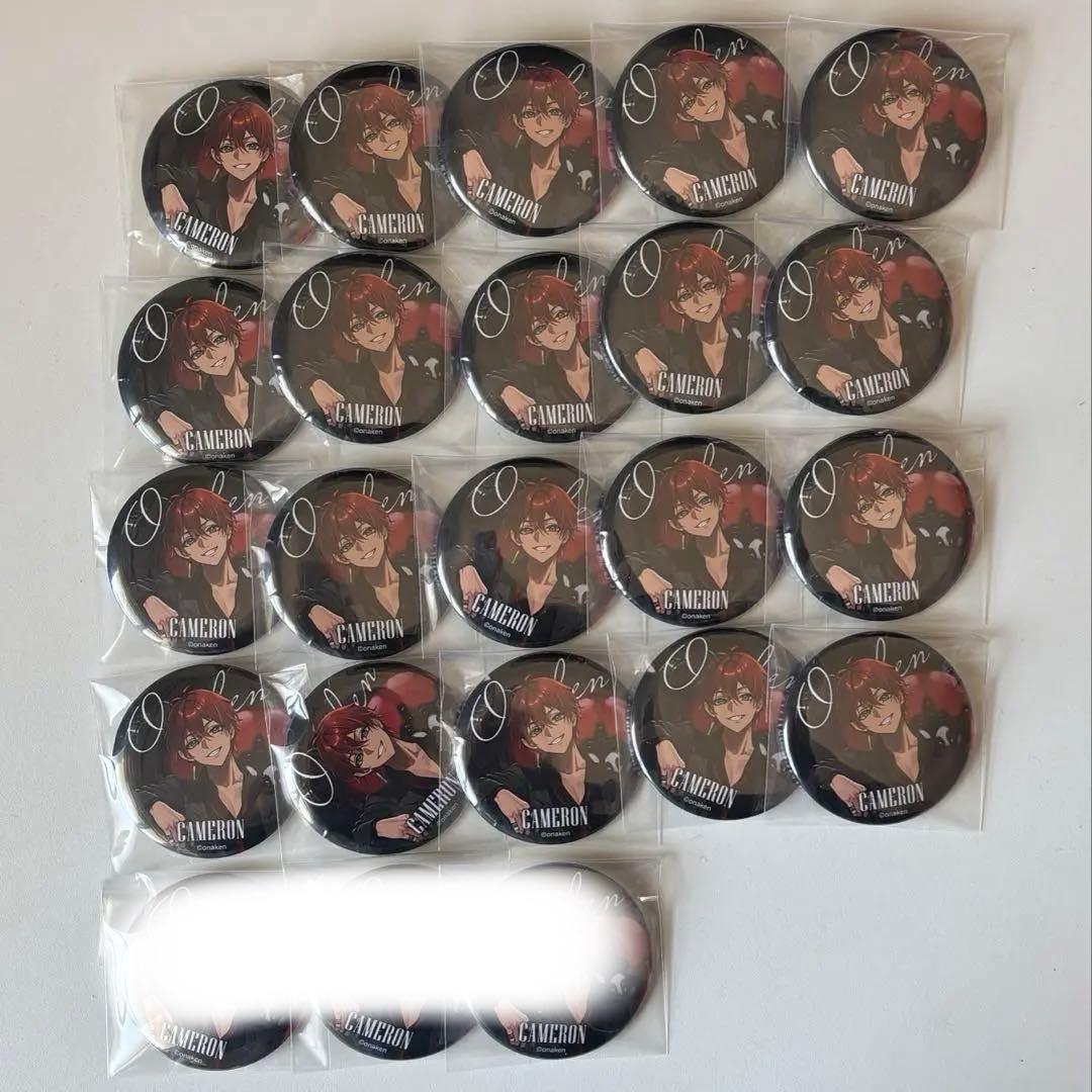 女子研究大学 女研 ファンミ 缶バッジ キャメロン