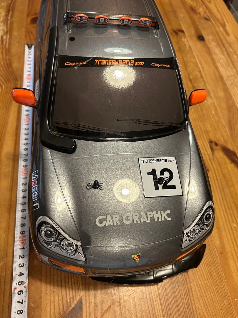 絶版 ラジコン タミヤ ポルシェ カイエン トランスシベリア プロポセット
