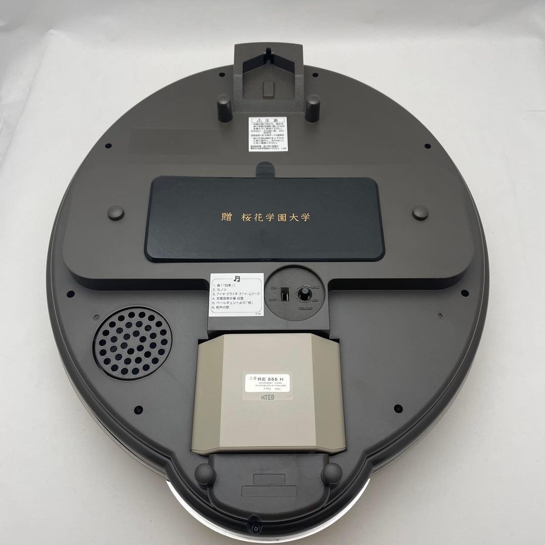 【極美品】SEIKO からくり時計 RE555H 動作確認済 掛時計 電波時計