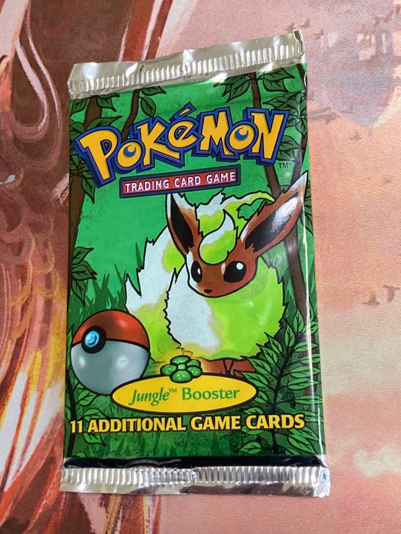 M*n様 ポケモンカードゲーム Jungle Booster 英語版　未開封　パ