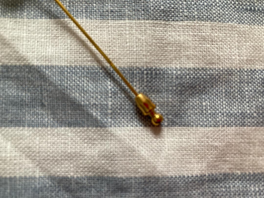 【LALIQUE】ミュゲ　すずらん　ピンブローチ