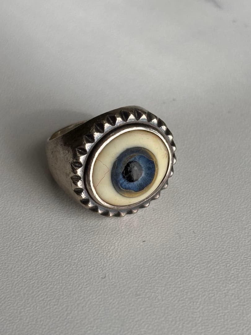 アクセサリー HYSTERIC GLAMOUR BEADED EYE RING SV925