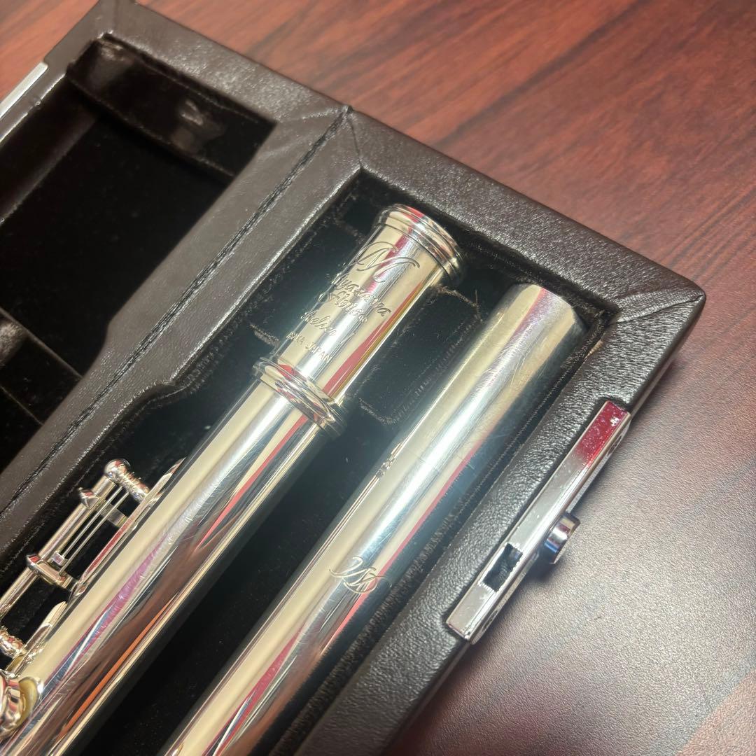 ミヤザワ フルート アトリエⅠ 頭部管銀製モデル インラインリングキー