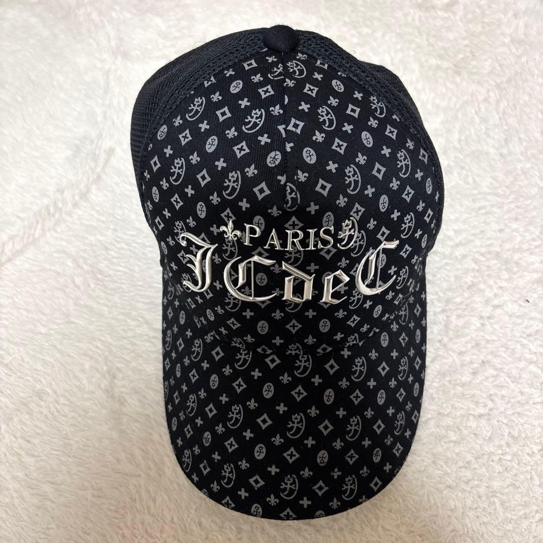 カステルバジャック モノグラム柄 メッシュキャップ