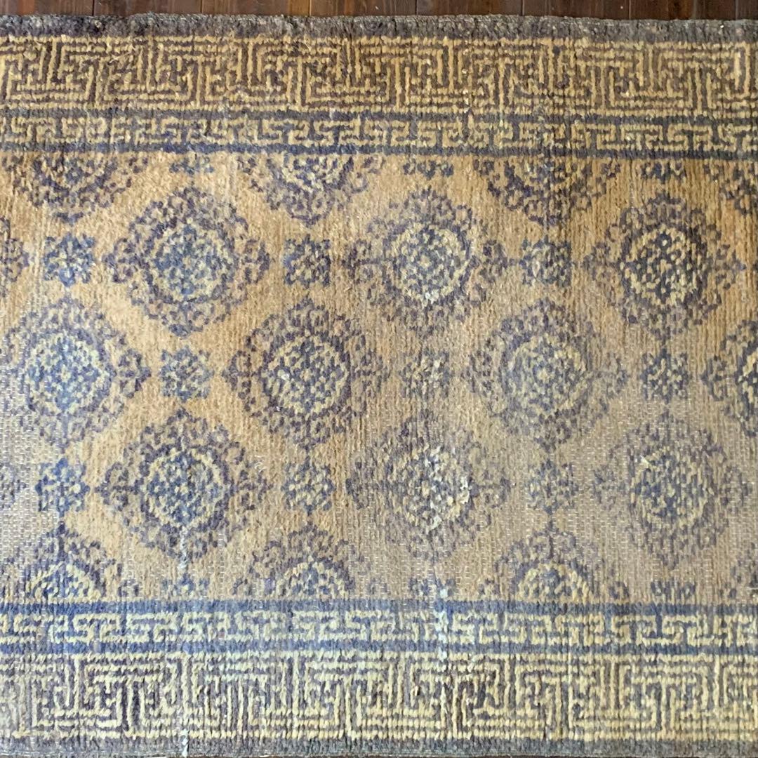 古い 段通 古道具 アンティーク