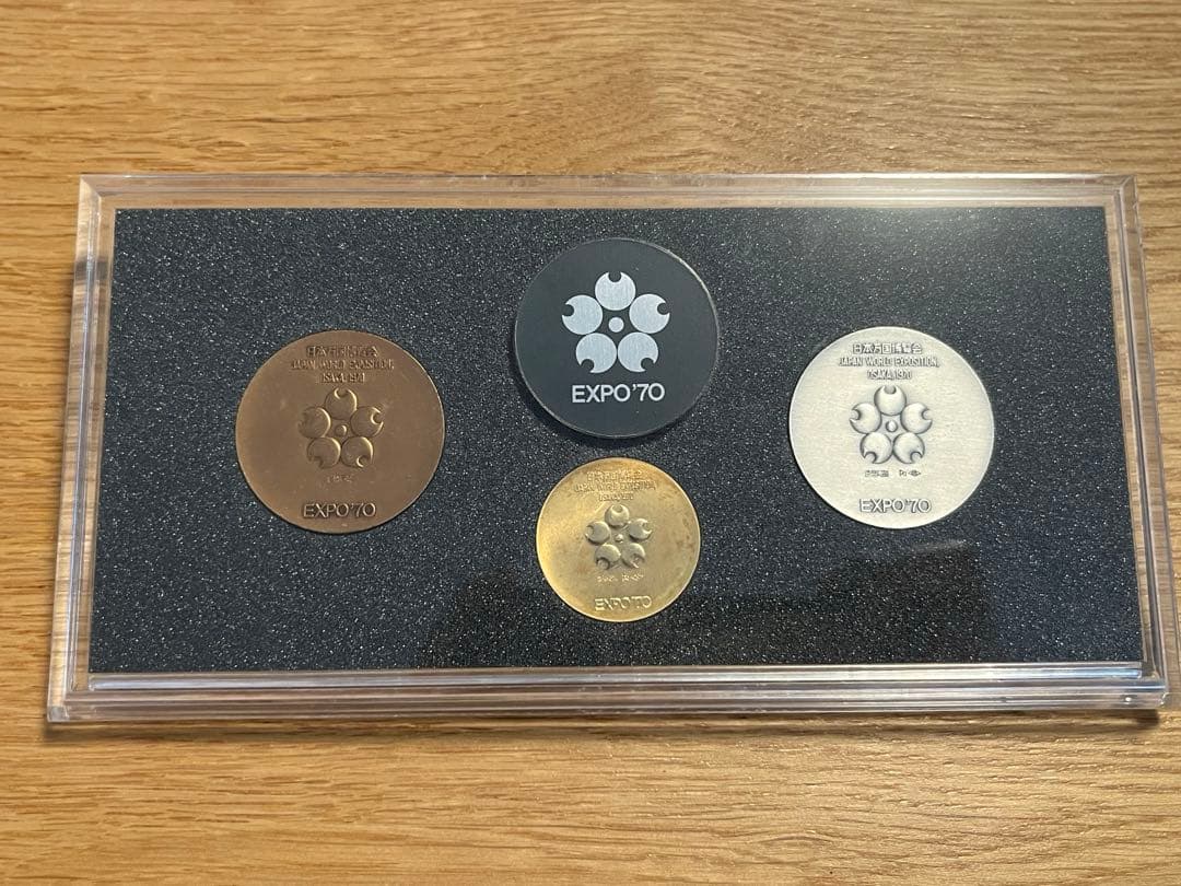 日本万国博覧会記念メダル EXPO'70 金、銀、銅3点セット 【最終価格】