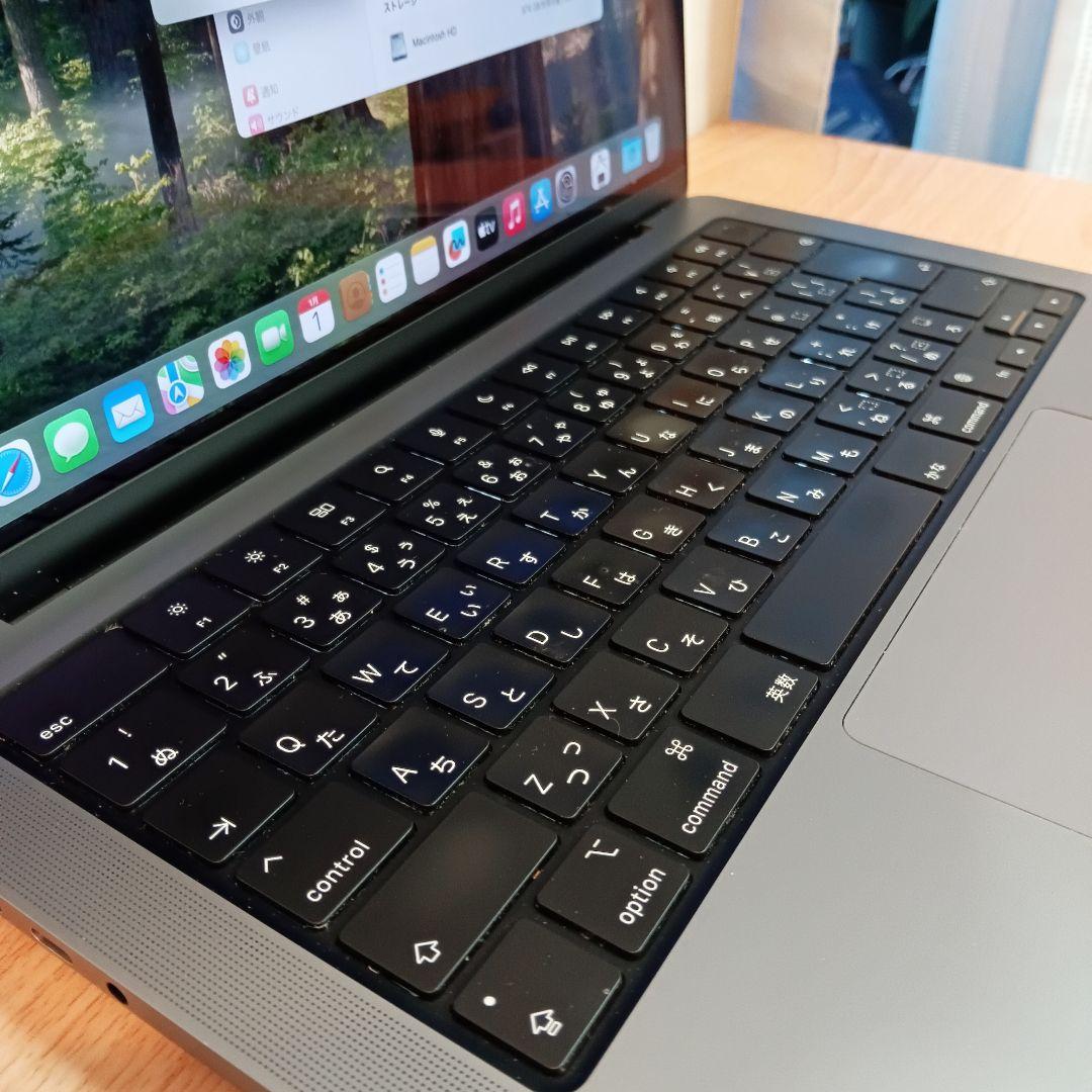 923極美品！ MacBook ProM1pro14インチ1TBスペースグレイ