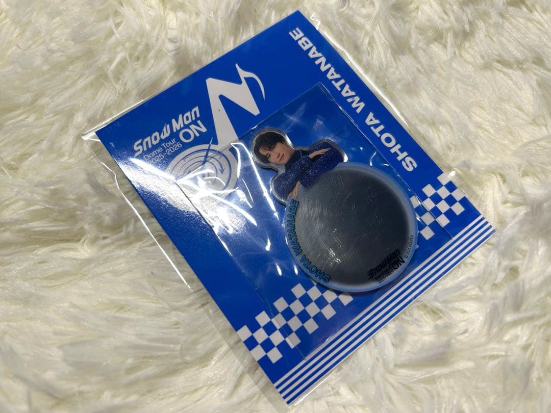 即購入可　 Man ON 渡辺翔太　うちわ　アクスタ　ソフビ等　5点