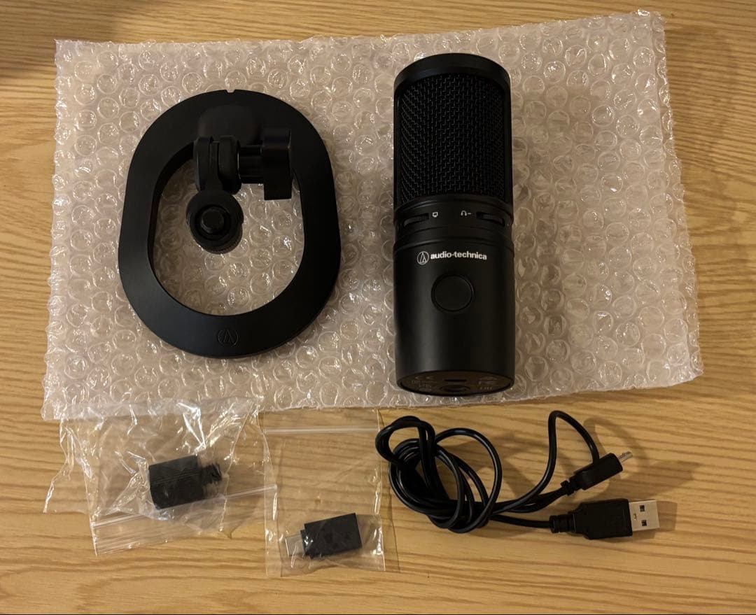 オーディオテクニカ コンデンサマイク AT2020USB-X