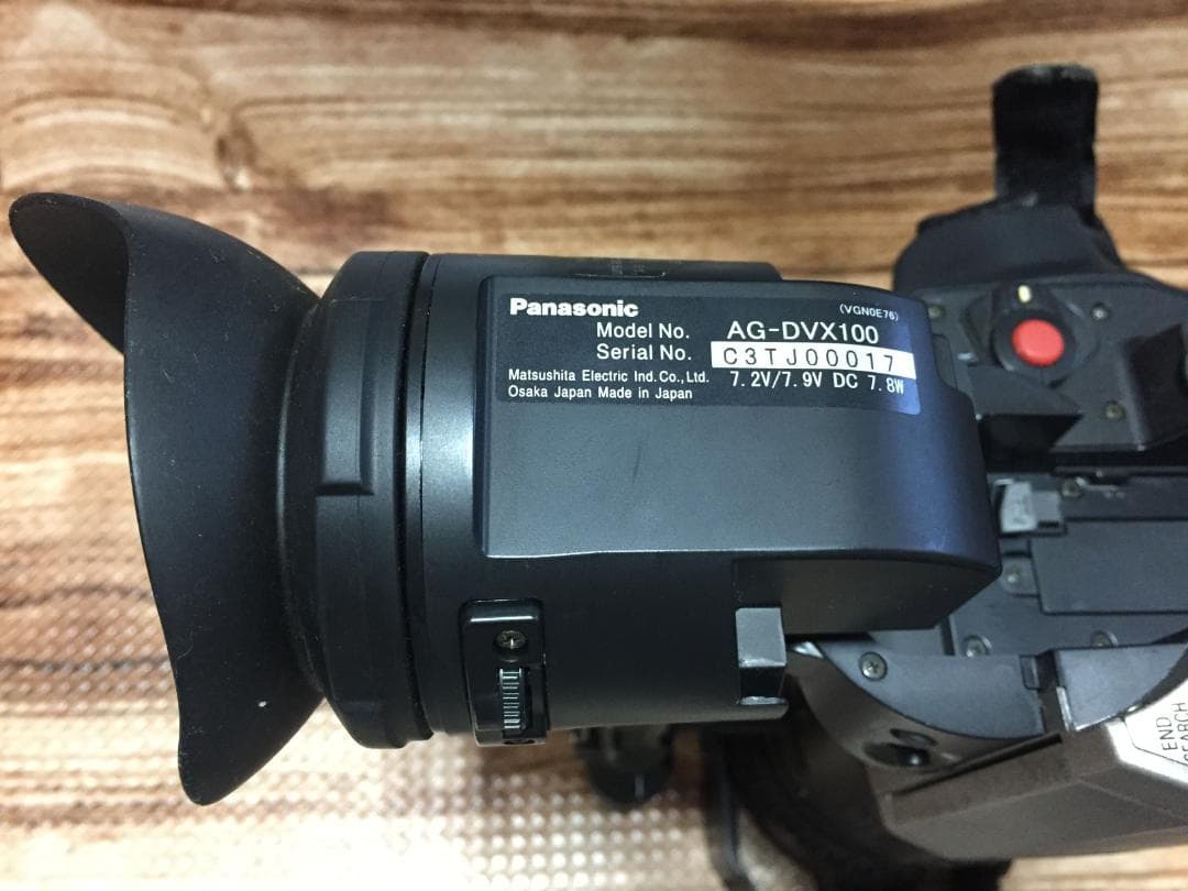 撮影再生OK　訳あり　Panasonic　AG-DVX100
