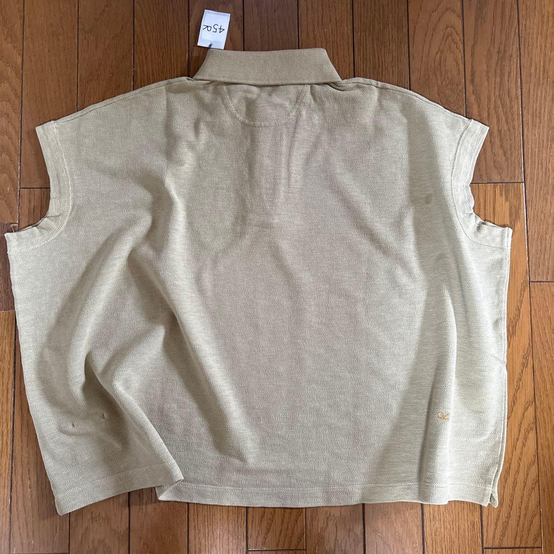 45R スーピマカノコの33色 馬ポロ　 ベージュ　新品未使用品