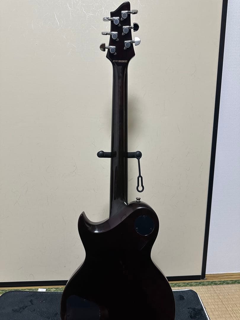 Aria pro ii Duncan Designed搭載パープルエレキギター