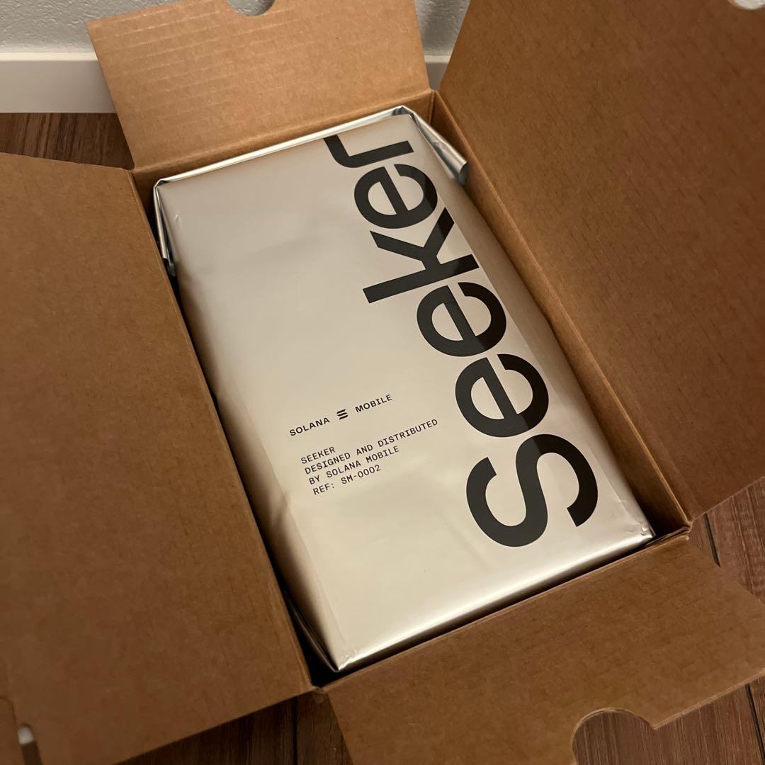 新品未使用　Solana Mobile Seeker ソラナ モバイル シーカー
