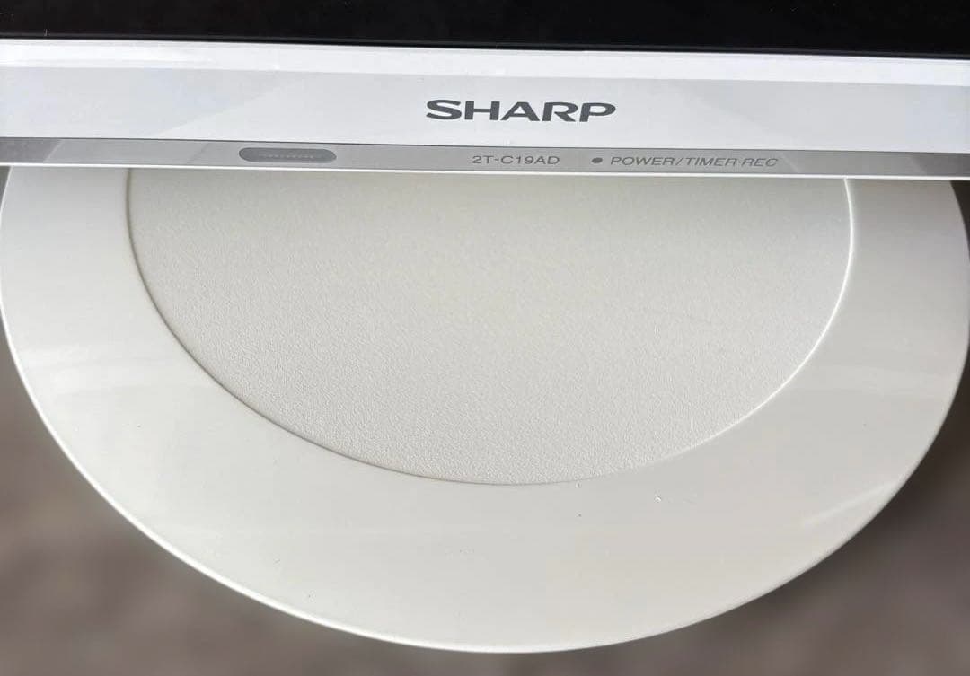 【2018年製】SHARP AQUOS 液晶テレビ 19型 リモコン・説明書付き