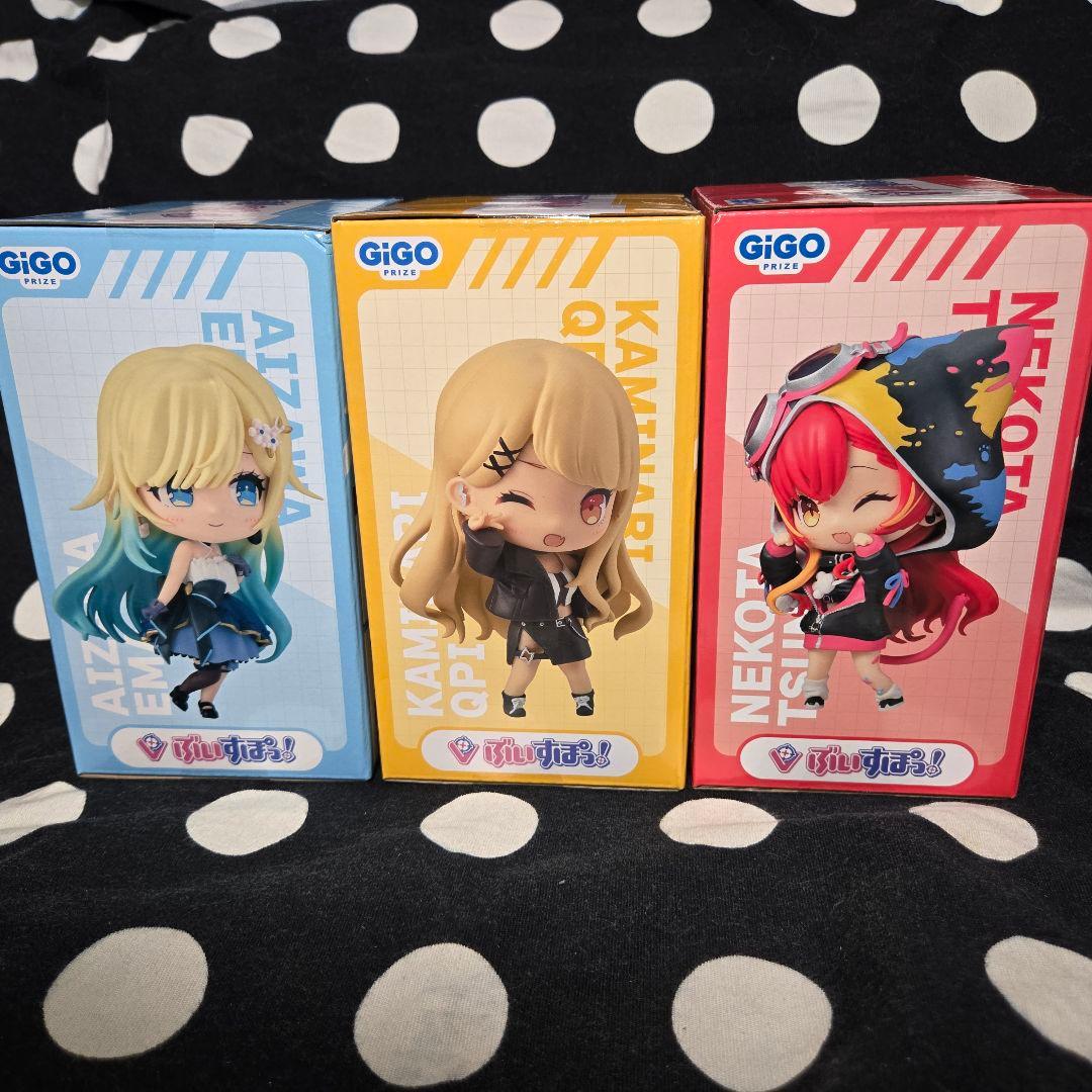 【ぶいすぽ デフォルメフィギュア vol.4】 藍沢エマ 猫汰つな　神成きゅぴ