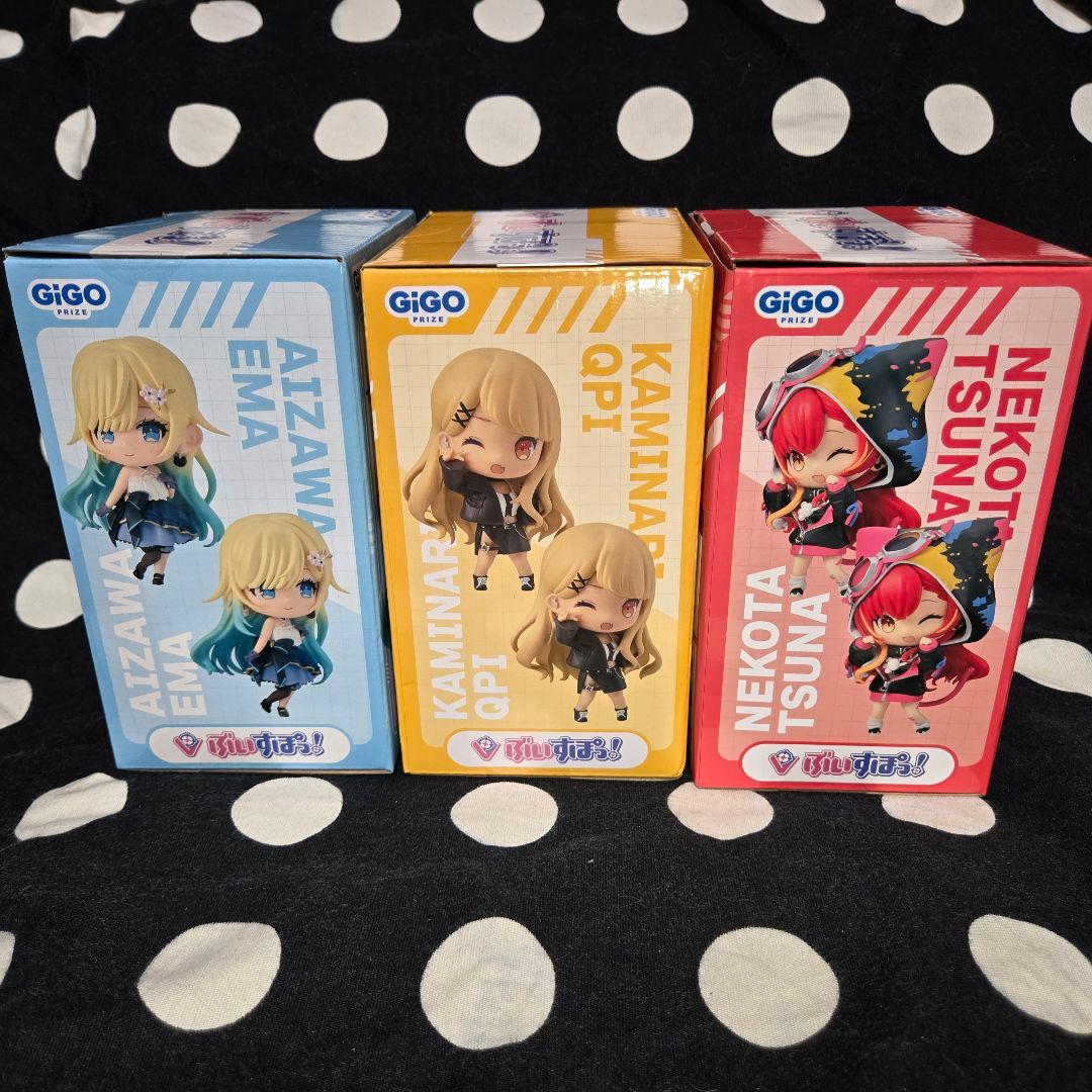 【ぶいすぽ デフォルメフィギュア vol.4】 藍沢エマ 猫汰つな　神成きゅぴ