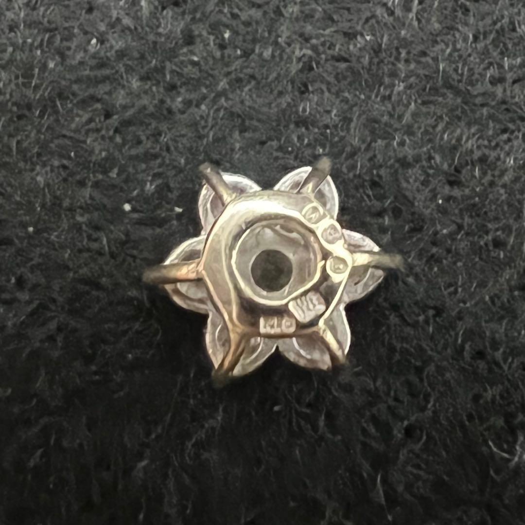 k18wg ネックレストップ　レディース　アクセサリー　チャーム　小物