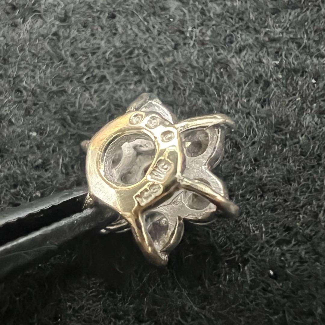 k18wg ネックレストップ　レディース　アクセサリー　チャーム　小物