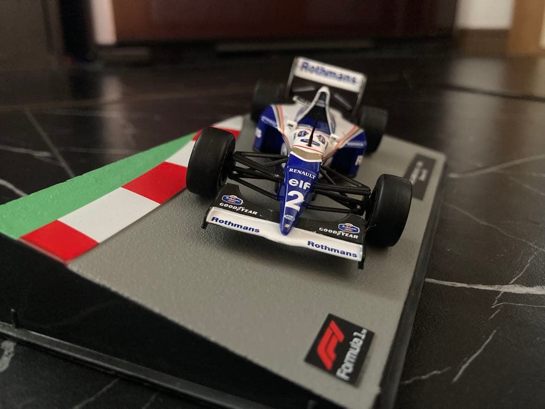 F1マシンコレクション ウィリアムズ　FW16 ロマンズデカール追加　セナ仕様
