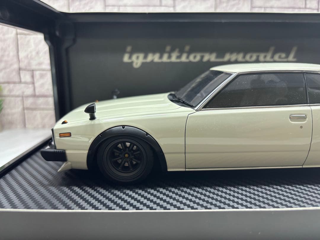 はっぴー！1/18ミニカー　初期型スカイラインジャパン【新品】Fミラー