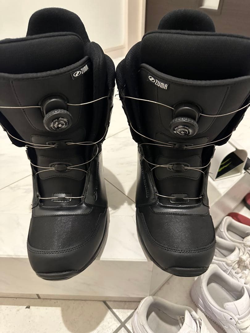 【美品】スノーボードブーツ ブラック BOA