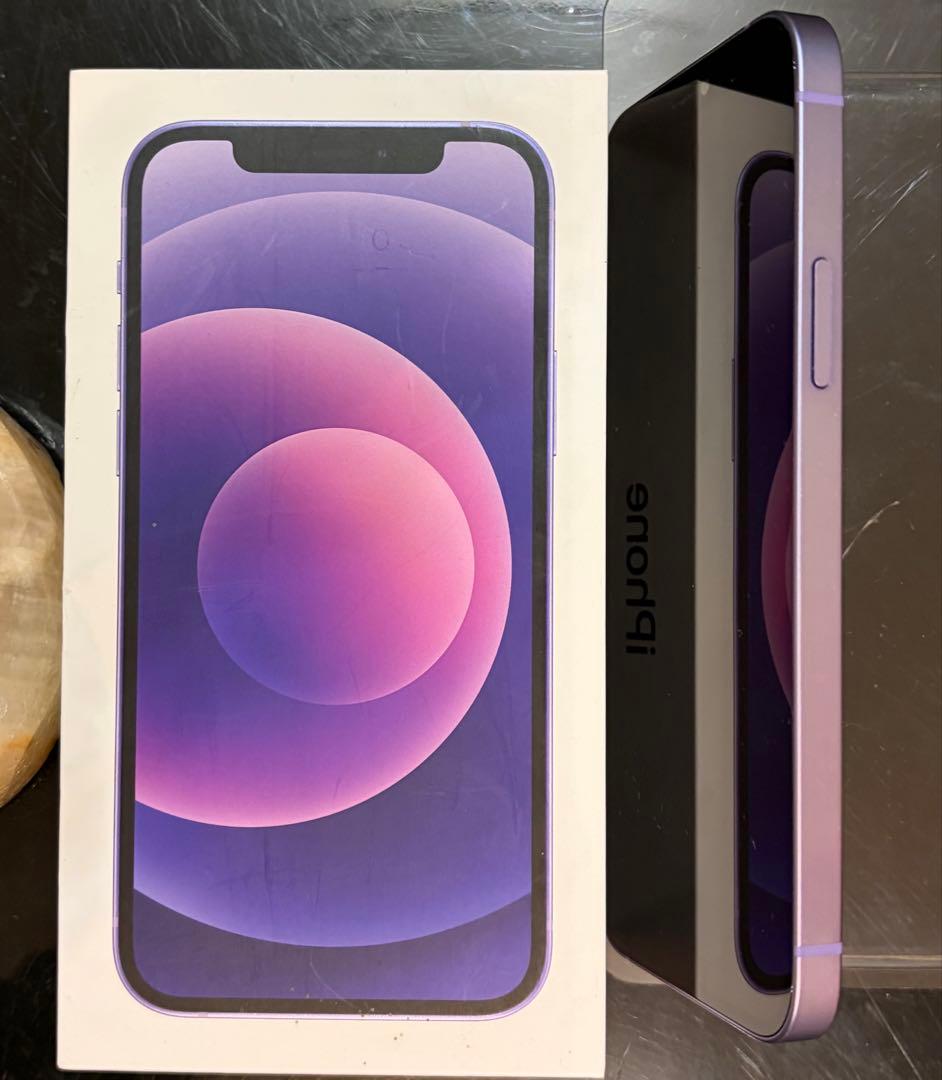iPhone12 64GB SIMフリー 最新モデルに無いラベンダー