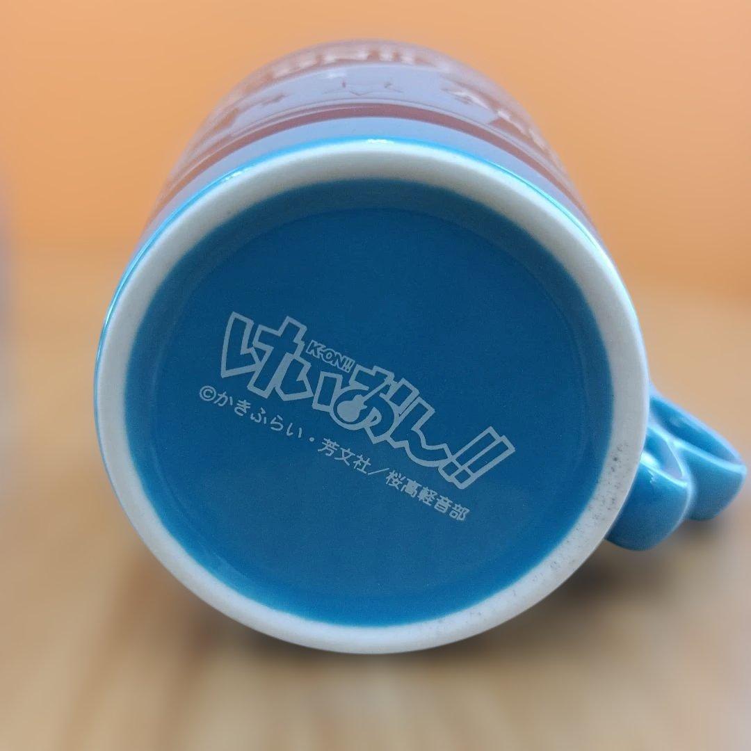 【未使用】 けいおん！　秋山澪　マグカップ　ト音記号　音符