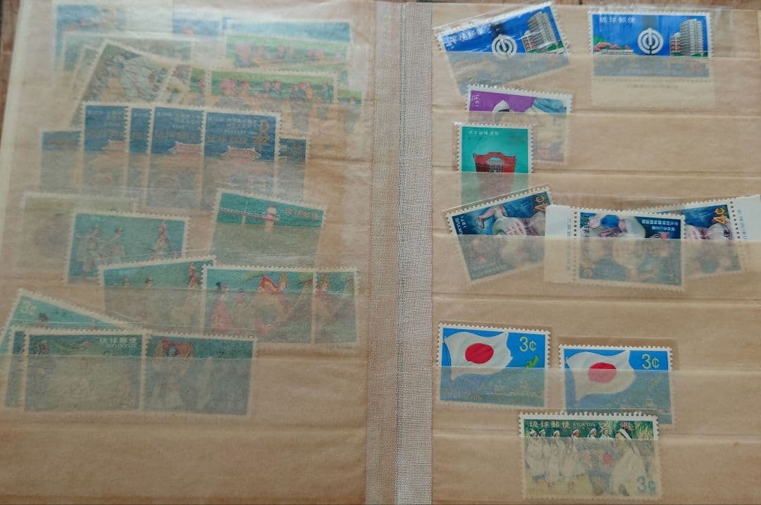 琉球切手　バラ　出品予定