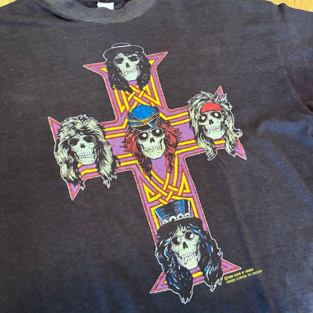 80s GUNS N' ROSES ヴィンテージ オフィシャルTシャツ②