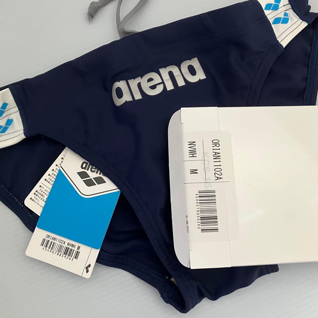 【新品Mサイズ】arena/アリーナ メンズ競泳水着 競パン：NVWH
