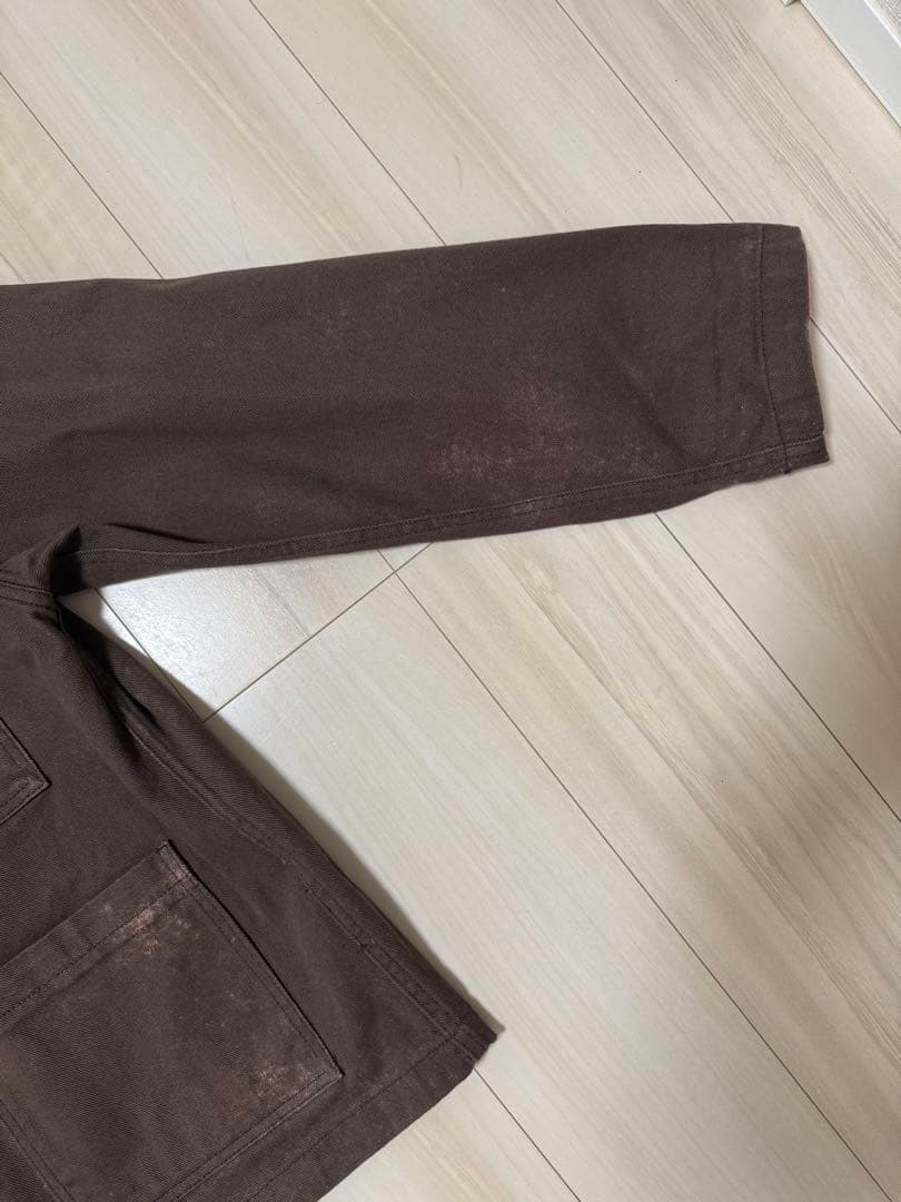 ストゥーシー ジャケット ブラウン