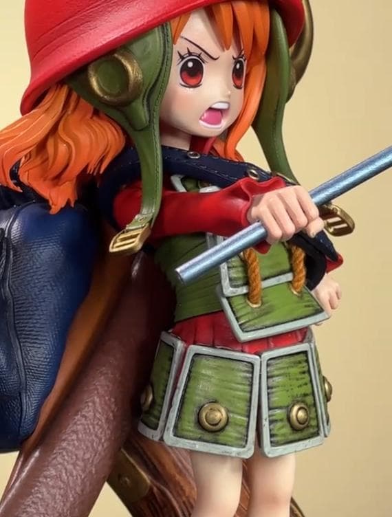 ワンピース フィルム ゼット 子供時代 ナミ フィギュア ガレージキット