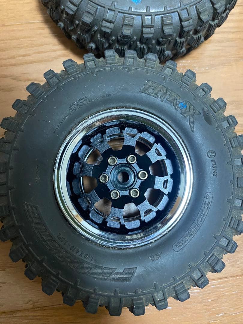 ス*ム様 ブームレーシング　ラジコン　クローラー　ホイール　　プロライン製タイヤ