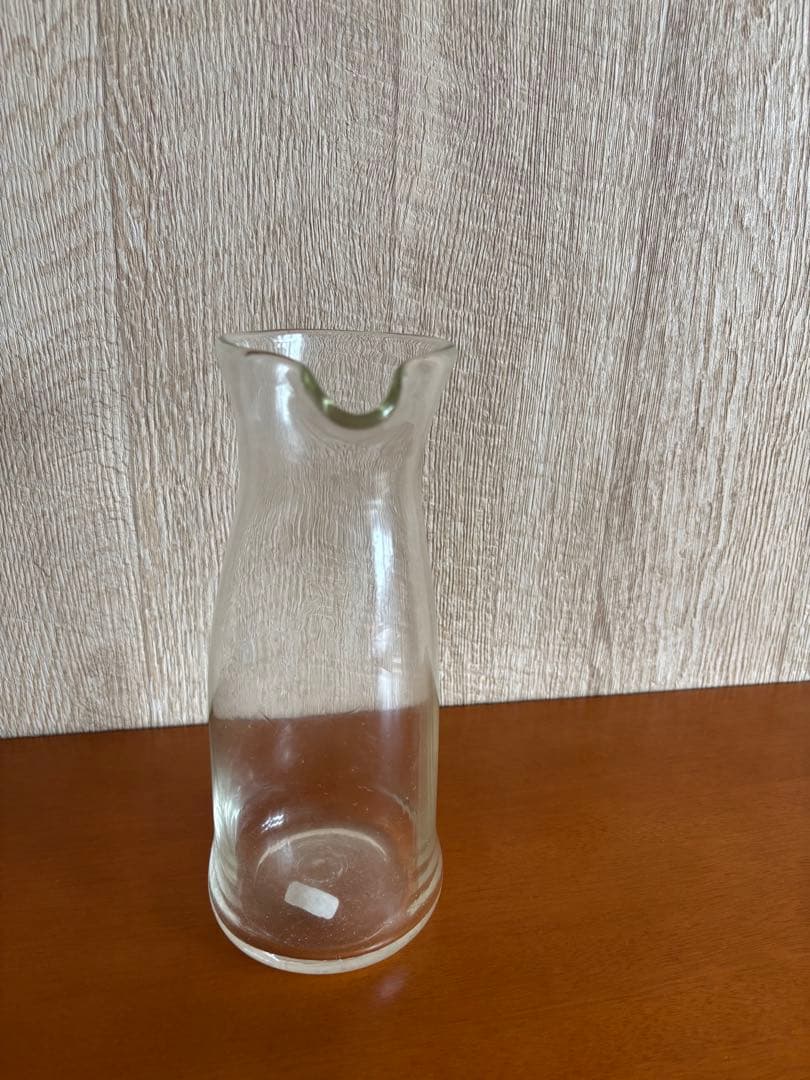 安土忠久氏作 吹きガラスピッチャー